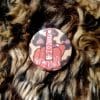 Not My King Punk Pin
