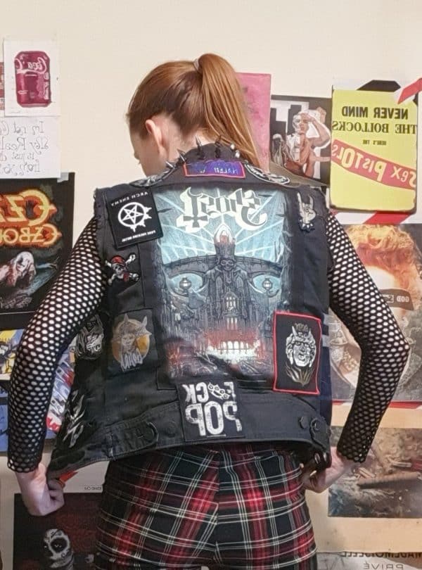 Customisable The Pit Metal Punk Battlevest Jacket - Image 2