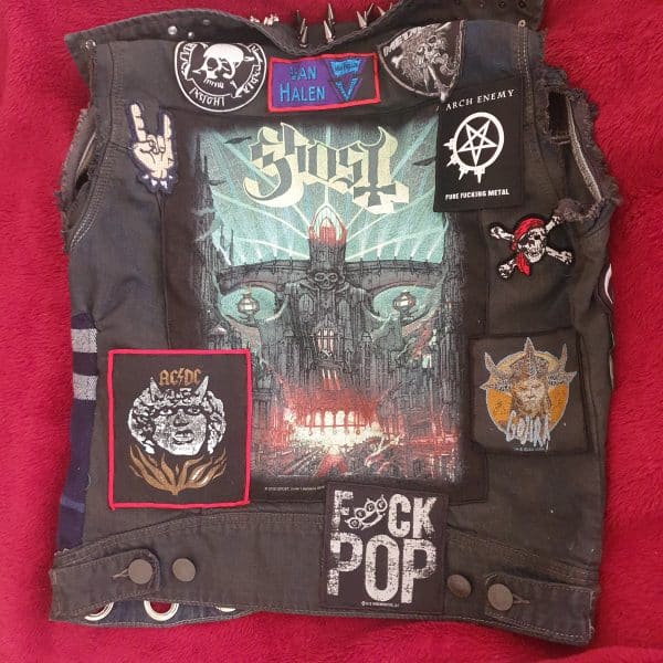 Customisable The Pit Metal Punk Battlevest Jacket - Image 11