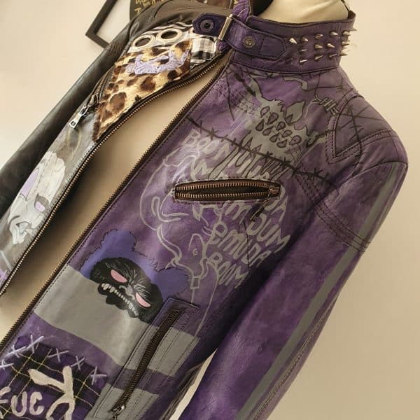 Korn Nu Metal Punk Jacket (Medium Woman) - Image 15