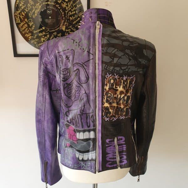 Korn Nu Metal Punk Jacket (Medium Woman) - Image 7