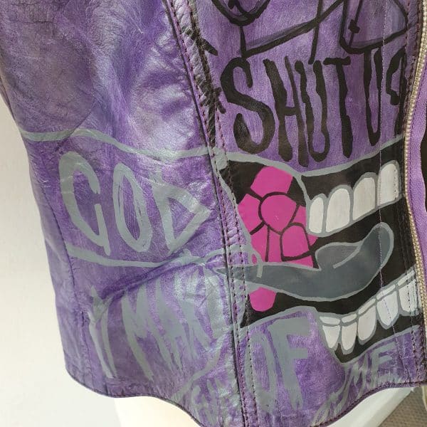 Korn Nu Metal Punk Jacket (Medium Woman) - Image 9