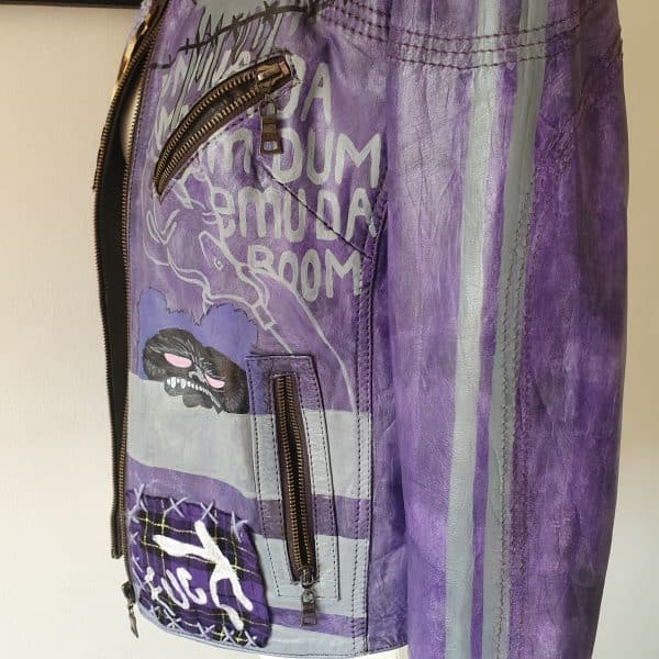 Korn Nu Metal Punk Jacket (Medium Woman) - Image 12