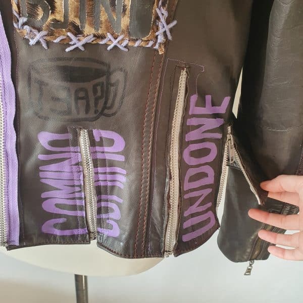 Korn Nu Metal Punk Jacket (Medium Woman) - Image 3