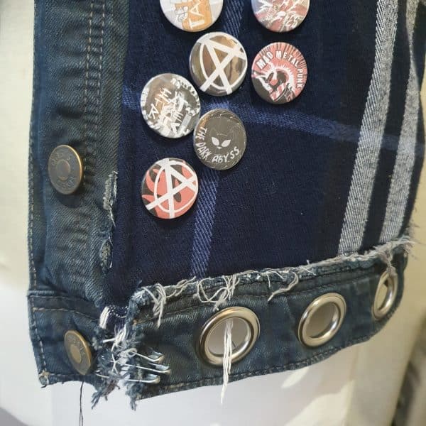 Customisable The Pit Metal Punk Battlevest Jacket - Image 7