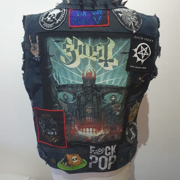 Customisable The Pit Metal Punk Battlevest Jacket - Image 3
