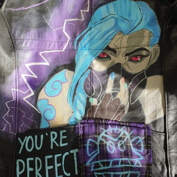 Jinx Arcane Punk Jacket - Image 10
