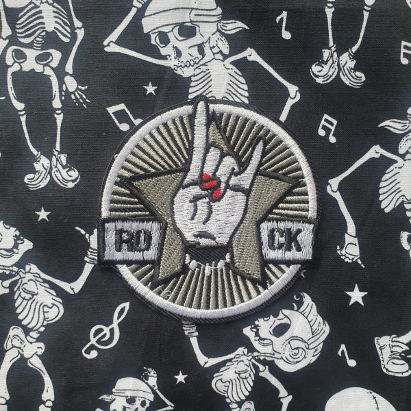 Rock and Roll Horn Patch - Image 3
