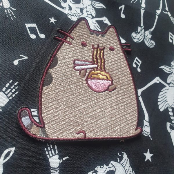 Cute Noodle Ramen Cat Patch - Image 2