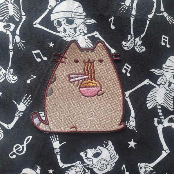 Cute Noodle Ramen Cat Patch - Image 3